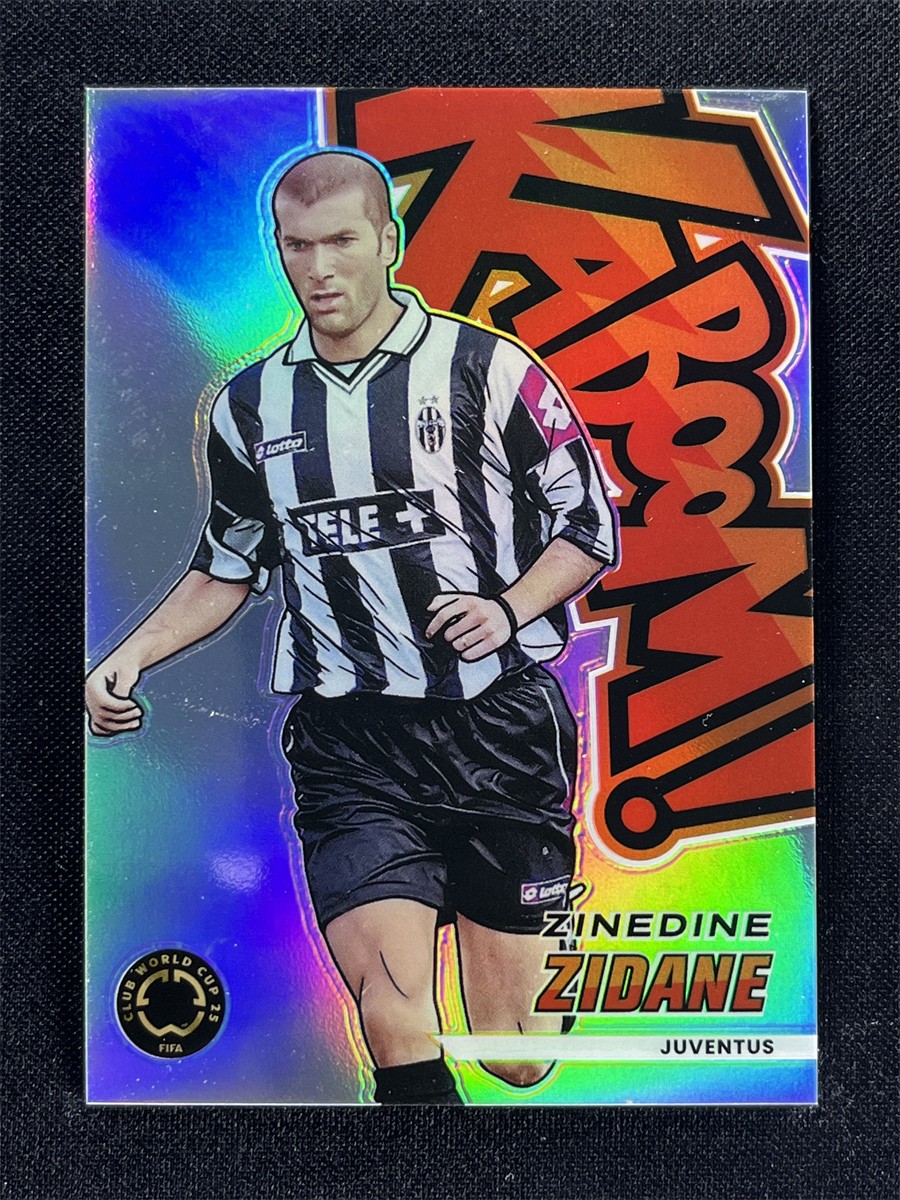 Zinedine Zidane 2025 Prizm Club World Cup #10 Kaboom! /(SSP) Price