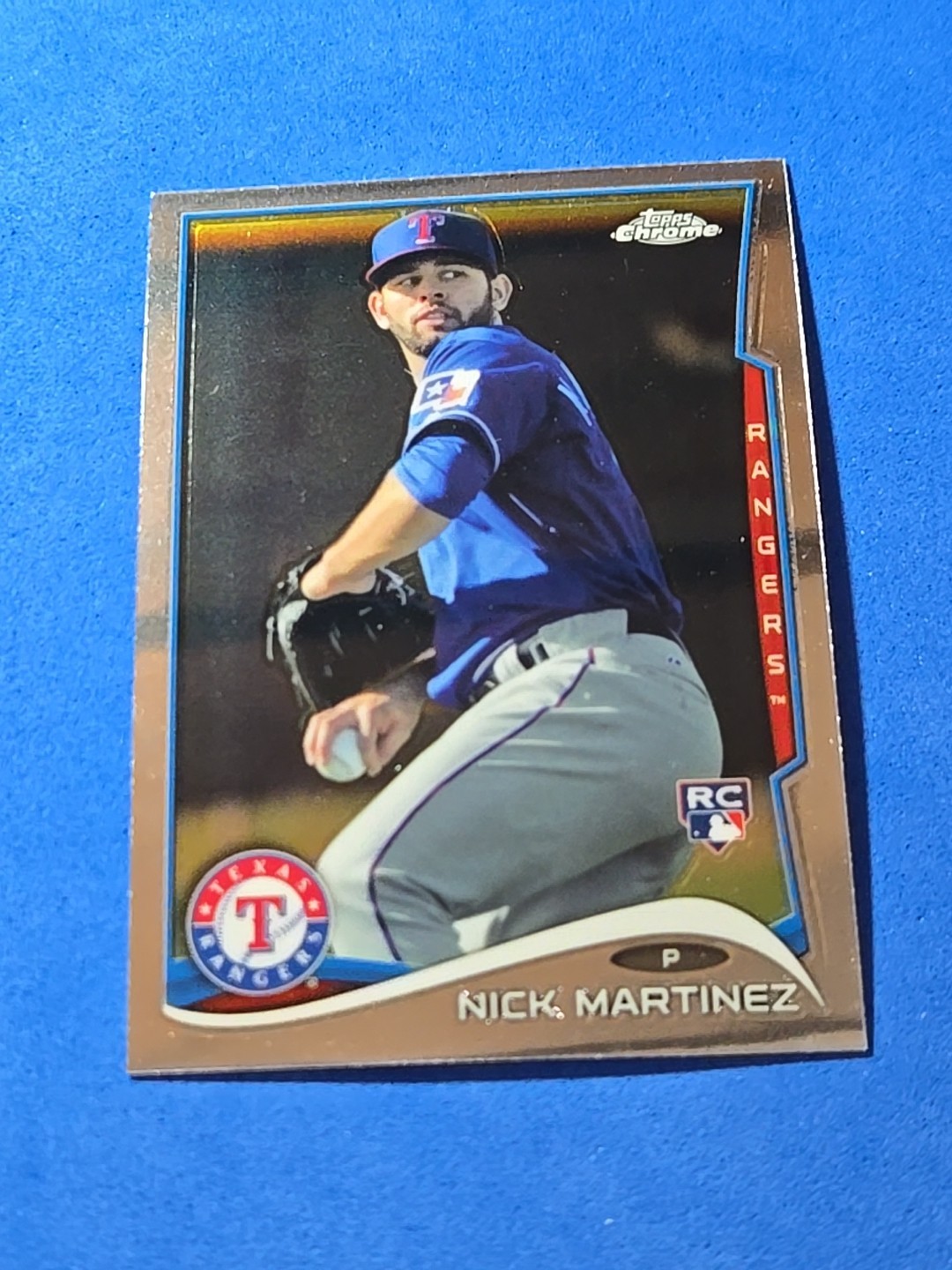 2014 Nick Martinez ROOKIE RC Topps Chrome #65