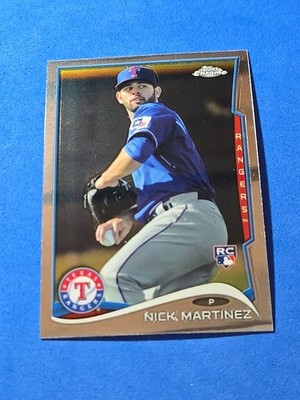 2014 Nick Martinez ROOKIE RC Topps Chrome #65