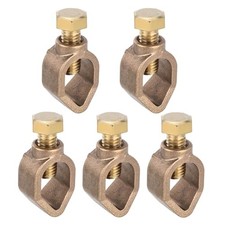 Ground Rod Clamp Grounding Clamps Wire Connector Great for Pipes Range 1/2"