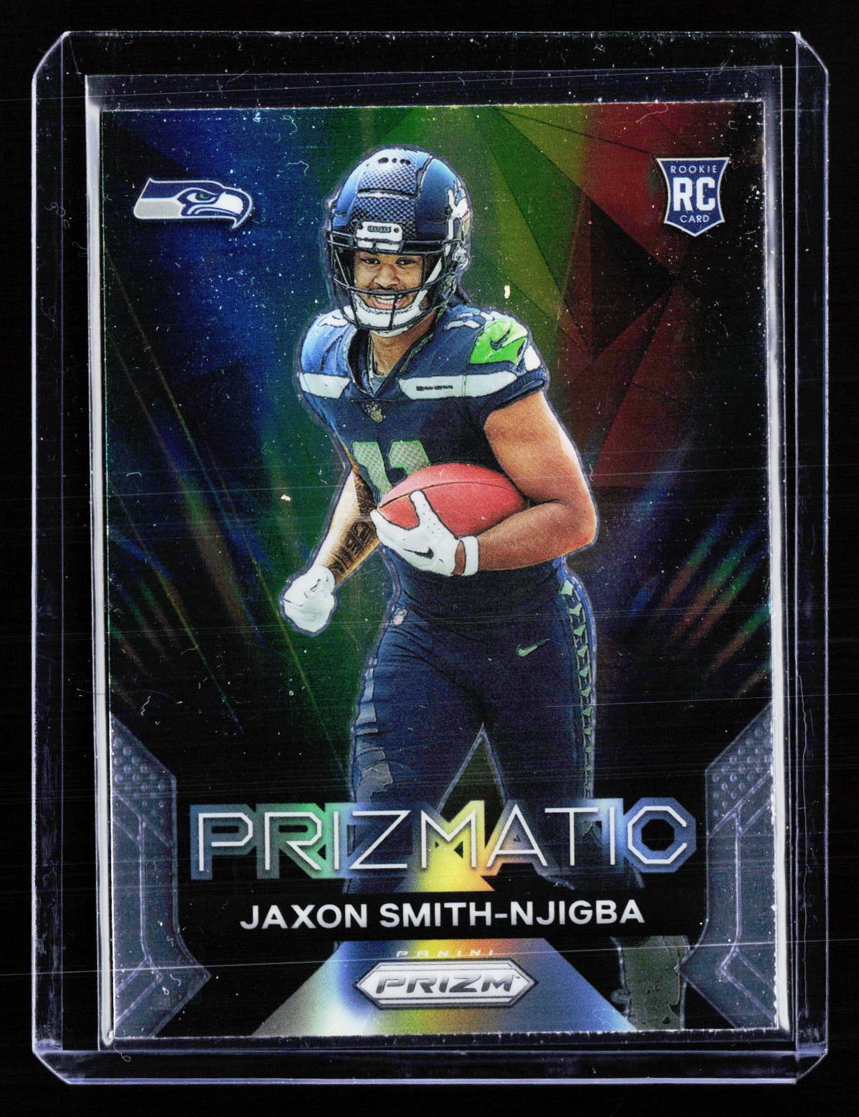2023 Panini Prizm #1 Jaxon Smith-Njigba Prizmatic Rookie