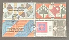2001 US FDC #3524 Amish Quilts: Diamond in Square Combo Unknown Cachet