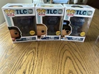 Funko Pop! Rocks: TLC- Chilli #194, T-Boz #195, Left Eye #196 Vinyl CHASE SET!