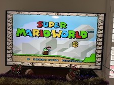 Super Mario World (SNES, 1991) Cleaned / Tested / Working / Fast Shipping