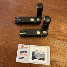 2 Vintage Pentax MX Power Motor Drive Winder for Film Camera