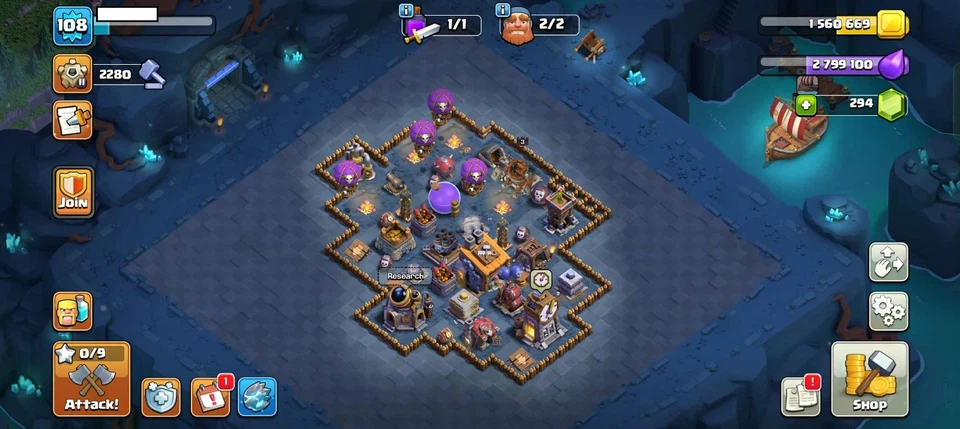 Town Hall 16 / Heroes 27-30-41-17-11 / 5 Builders / Good Equipment / Cheap - Image 4 of 4