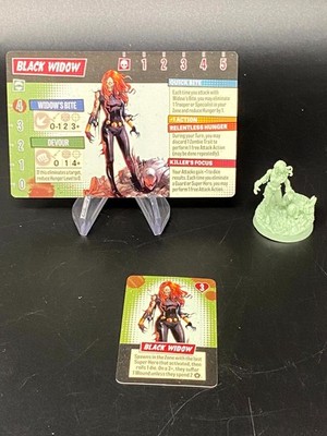 Marvel Zombies Zombicide - Hydra Resurrection - KS Exclusive Black Widow Zombie