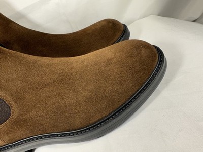 Magnanni Brown Suede Chelsea Boots Mens EU 45 Lug Sole Made in Portugal 24194 MAGNANNI Bonn Chelsea Boots Mid Brown Suede 24194 Men main image 4