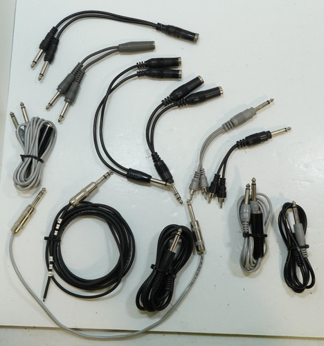 Variety of Unbranded TRS adapters and plugs