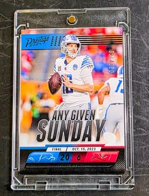 2024 Panini Prestige Any Given Sunday Jared Goff #AGS-JGF Xtra Points Green /149
