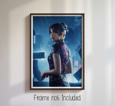 Ana de Armas In Blade Runner 2049 - Hochwertiges Wandposter