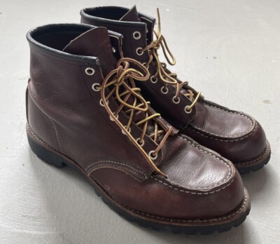Red Wing 8146 Roughneck 6-Inch Leather Boots Heritage Made in USA