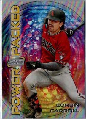 2024 Topps Stadium Club CORBIN CARROLL #PP-2 Power Packed DIAMOMDBACKS