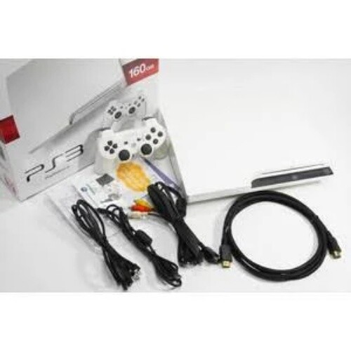 SONY PS3 PlayStation 3 160GB CECH-3000A LW White Game console