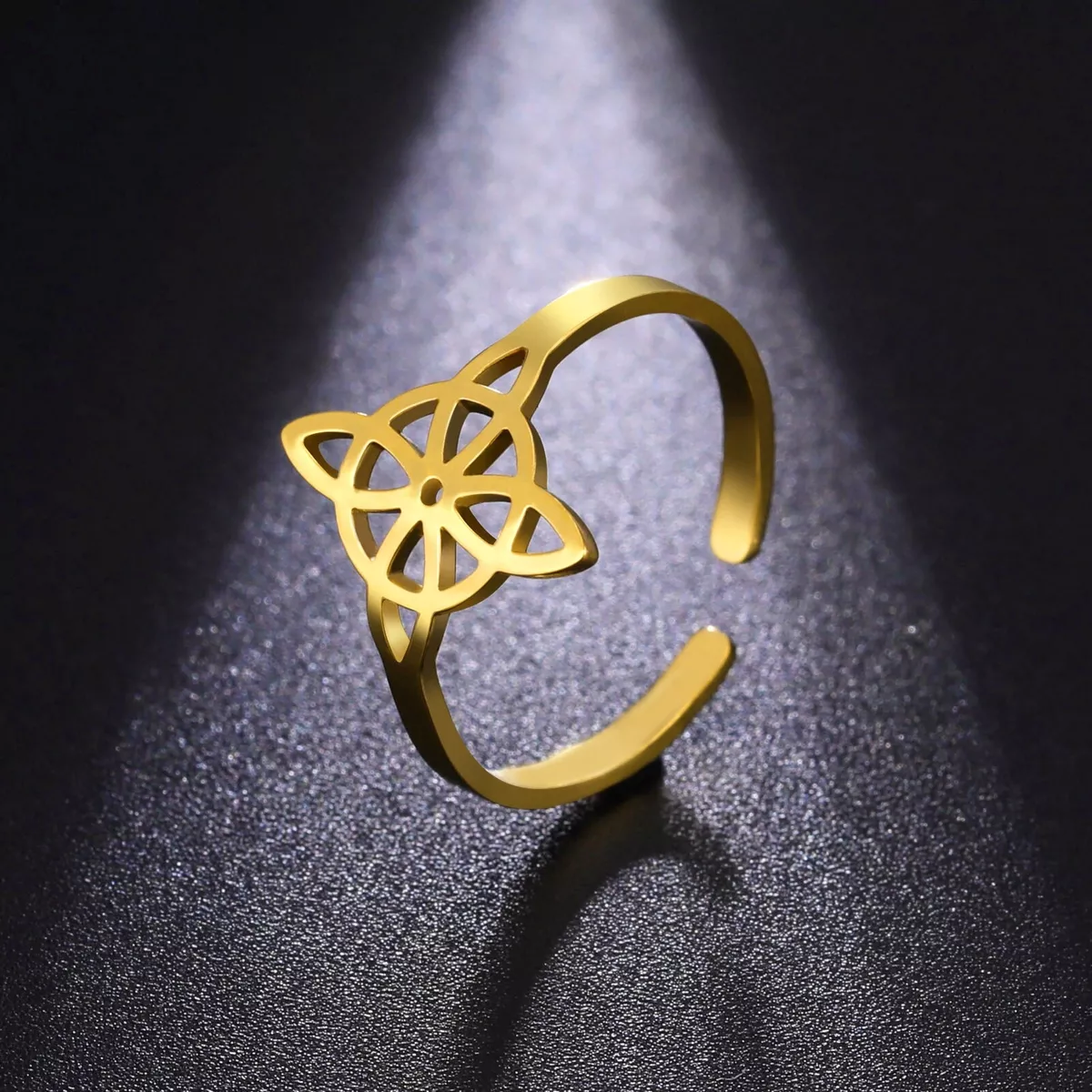 Adjustable finger hotsell ring