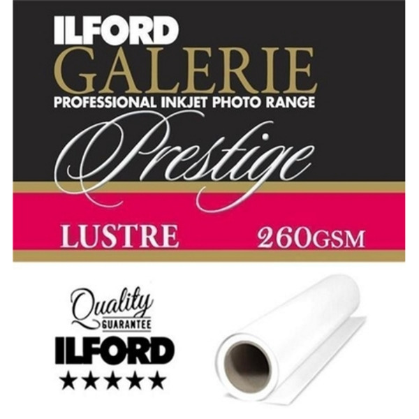 Ilford Galerie Prestige Lustre 260 gsm Photo Paper, 61 CM x 30 Metre Roll 