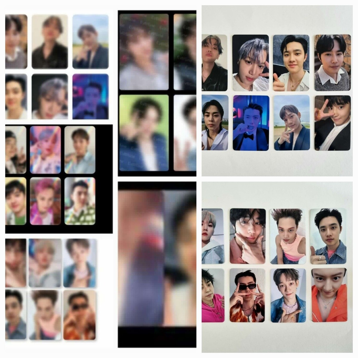 EXO EXIST 7th Album POB Photocard SOUNDWAVE MUSICKOREA MAKESTAR
