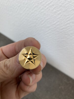 Boutons De Manchettes Plaqué Or 18 Carats Parsenn - Dans Son écrin - Occasion Parfait état