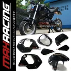 ฺGLOSS BLACK 7PC BODY PANELS FRAME BODY FOR HONDA NEW MSX GROM 125 2021-2024