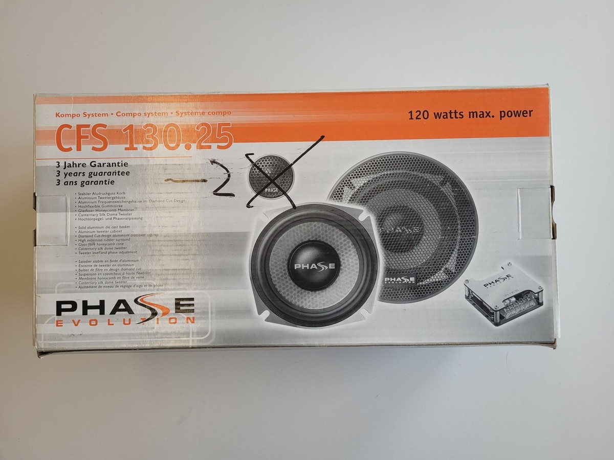PHASE EVOLUTION CFS 10.25 スピーカー - カーオーディオ 