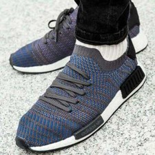 adidas NMD_R1 STLT Primeknit Hi-Res Blue for Sale | Authenticity Guaranteed  | eBay
