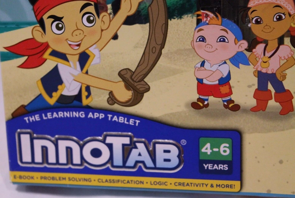 NEW Vtech Disney Jake & The Never Land Pirates Innotab Software Game 2012 4-6 Yr - Image 3 of 4