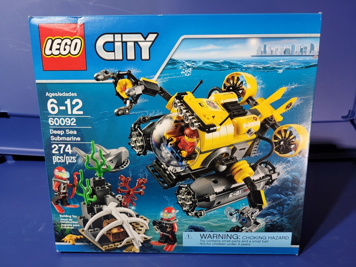 LEGO 60092 City: Deep Sea Submarine New Sealed Box