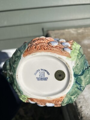 Takahashi San Francisco Japan Otter Teapot, Hand Painted. Perfect