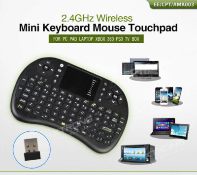 Mini 2.4Ghz Wireless Mini Keyboard with Touchpad for PC Android Smart TV BOX KY