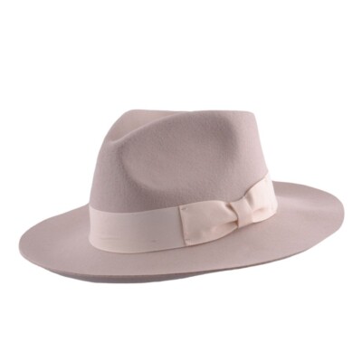 Fedora Hut mit steifer Krempe breiter - 100 % Wolle Gladwin Bond Hut Outdoor Grace Snap Fedor