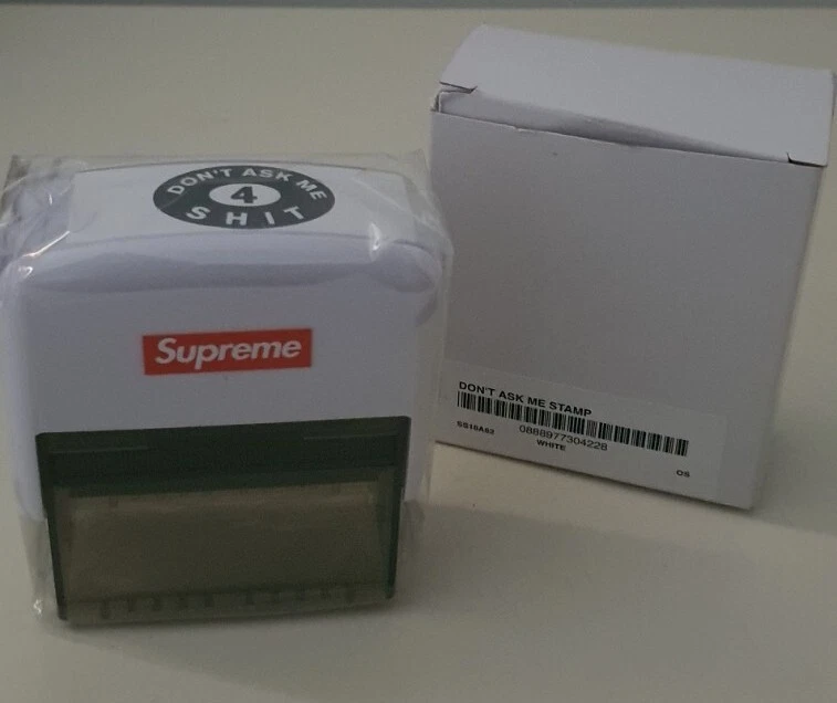 SS18 Supreme Lied Dont´ T Fragen Me 4 Shi T Stempel Neu Zubehör