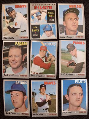 rare 1970s baseball cards 1970s Topps Baseball Cards and 70s Collectibles