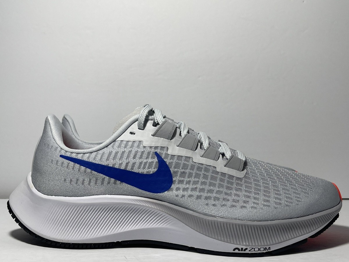Nike Air Zoom Pegasus 37 Pure Platinum Blue Red BQ9646-006