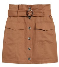BANANA REPUBLIC Sunset Beach Bolsa de Papel Falda Utilitaria Talla 14 $88.00