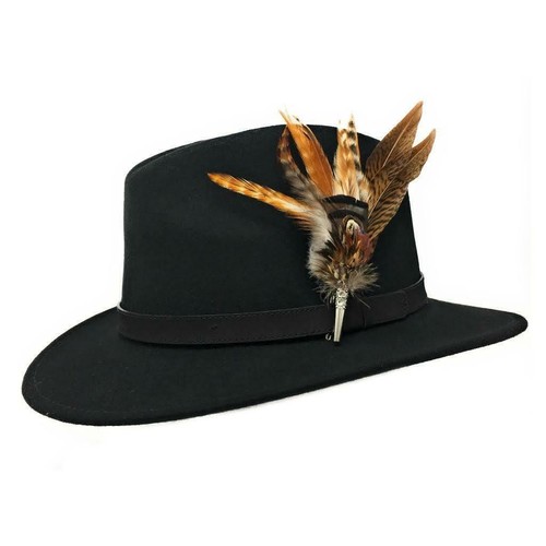 Naunton Women's Wool Fedora Hat with 