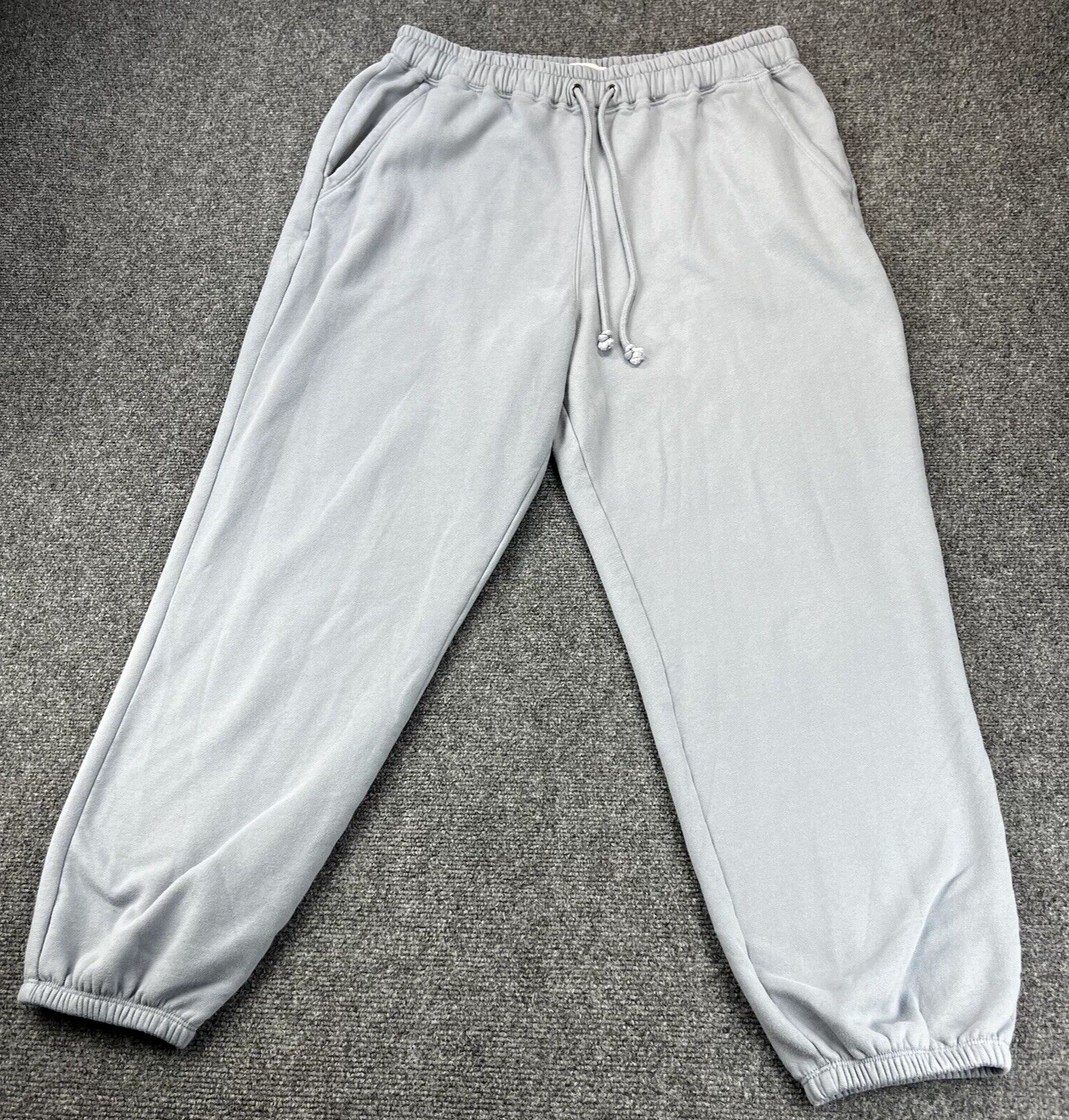 Abercrombie Sweatpants Mens XL Gray Soft A&F Collection Lounge Y2K