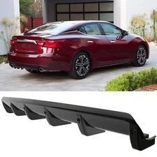 For Nissan Maxima Car Rear Bumper Diffuser Lip Spoiler Splitter Body Kit Gloss