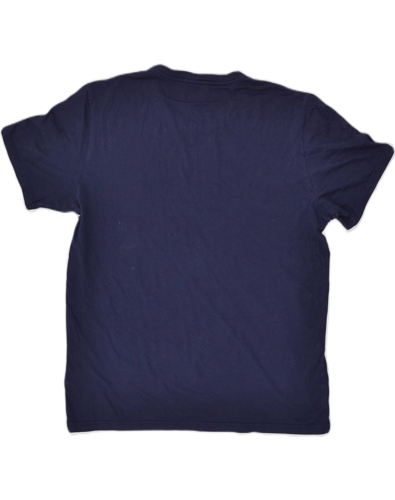 POLO RALPH LAUREN Mens Slim Fit T-Shirt Top Large Navy Blue Cotton AL13 ...