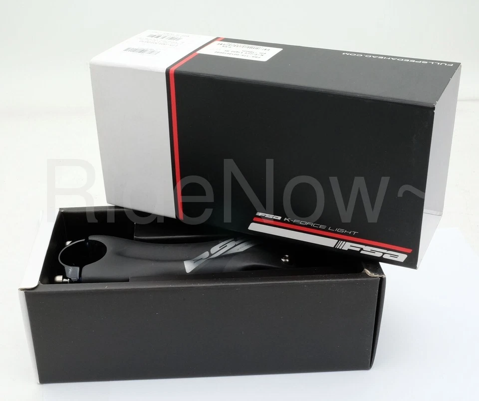 New FSA K-Force Light 1-1/4",1-1/8" Stem 100/110/120/130mm,±6 deg UD Carbon Matt - Image 4 of 4