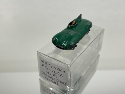 MATCHBOX LESNEY 41A JAGUAR D TYPE - GMW -GREEN 3inch- FAIR CONDITION - 525
