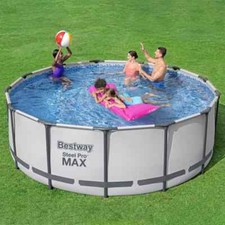 Bestway Steel Pro MAX Rund Pool-Set 396x122 cm
