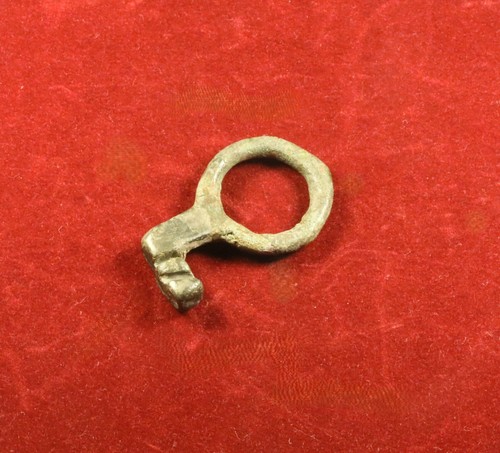 Ancient Roman Key Ring, 4. Century - Picture 2 of 3