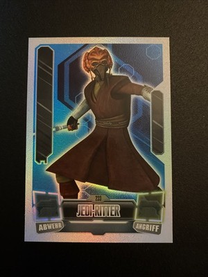 Druckfehler Topps Star Wars Force Attax Clone Wars Serie 2 #233 Plo Koon - Error