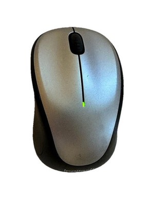 Logitech M317 Wireless Mouse, 2.4 GHz with USB Receiver,Light Steel
