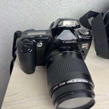 Canon EOS Rebel X 35mm SLR Film Camera 80-200mm Lens TESTED WORKS