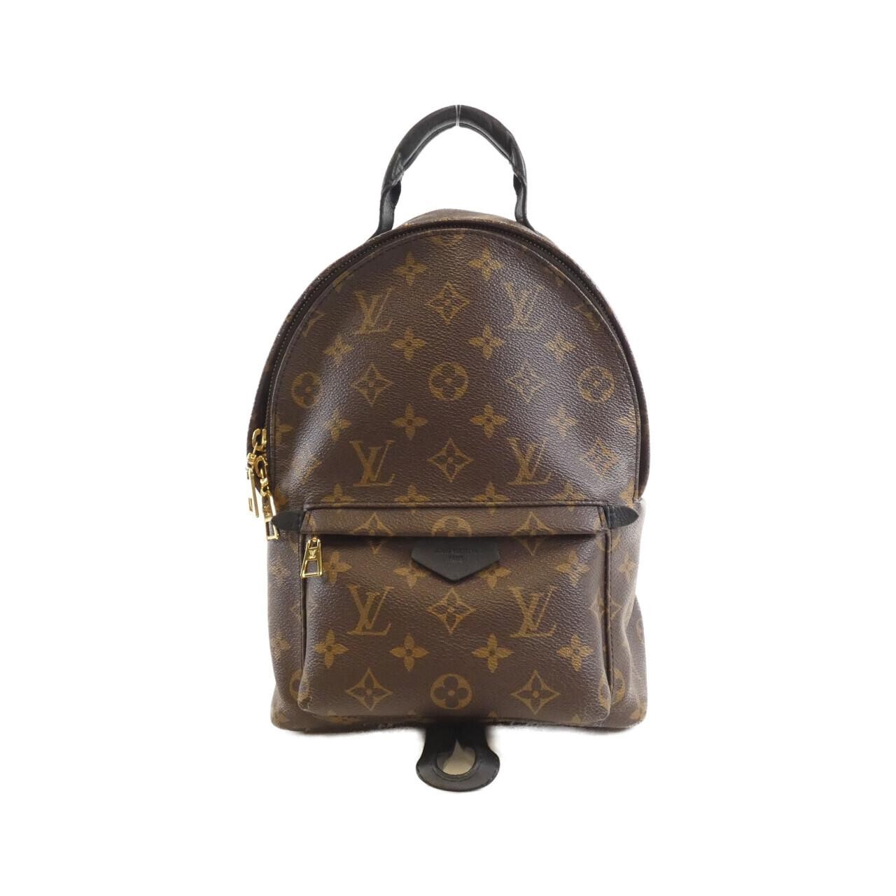 Authentic LOUIS VUITTON Monogram Palm Springs Back Pack PM M41560 Rucksack  #...