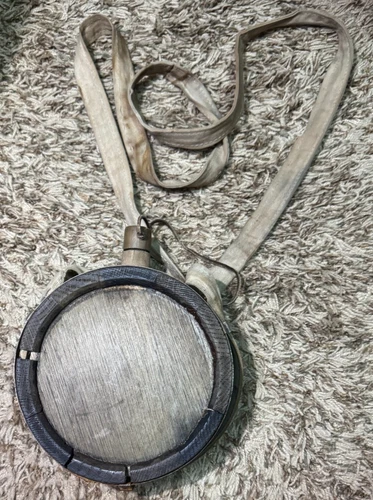 Civil War Wooden Barrel Canteen - Reproduction
