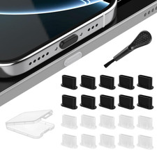 USB C Dust Plug, 20 Pcs Silicone USB C Port Cover Type C Dust Plug Cover for Iph