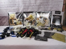 Assorted Graduation, Party Decorations, Black, Gold, and Red theme