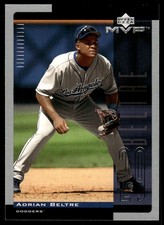 Adrian Beltre 2001 Upper Deck MVP #219 Dodgers MLB READ FREE SHIP AutographDen